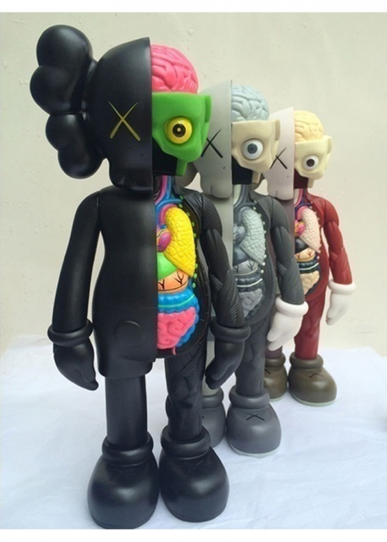 KAWS Companion Flayed Open Edition Flayed Black