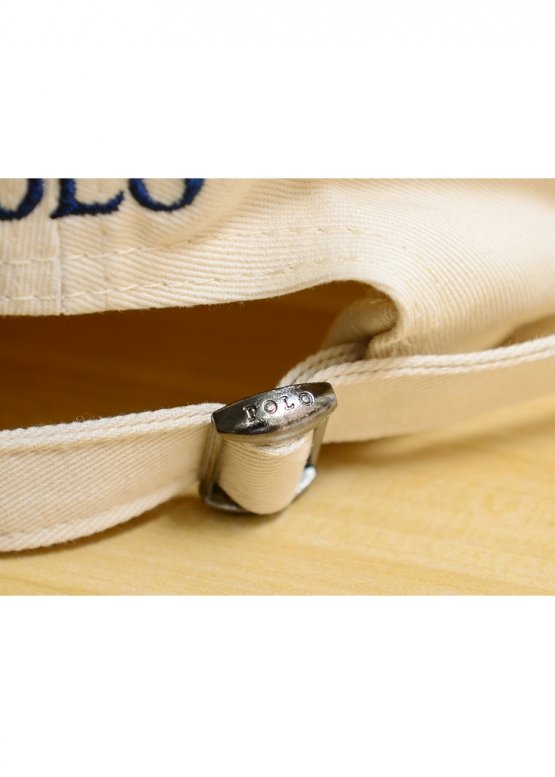 Бежева кепка Ralph Lauren Polo Color Beige Baseball Cap Unisex