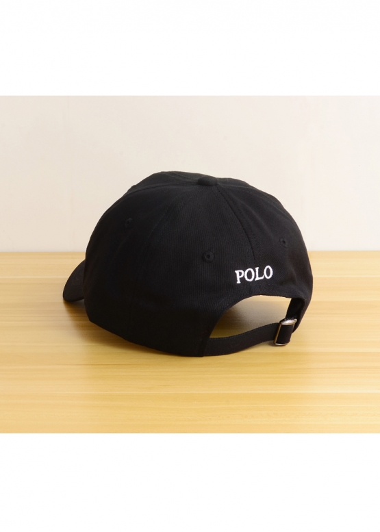 Чорна кепка Ralph Lauren Polo Color Black Baseball Cap Unisex