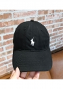 Чорна кепка Ralph Lauren Polo Color Black Baseball Cap Unisex