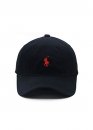Чёрная кепка Ralph Lauren Polo Color Black Baseball Cap Unisex