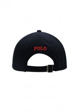 Чорна кепка Ralph Lauren Polo Black Baseball Cap Unisex - KL1116