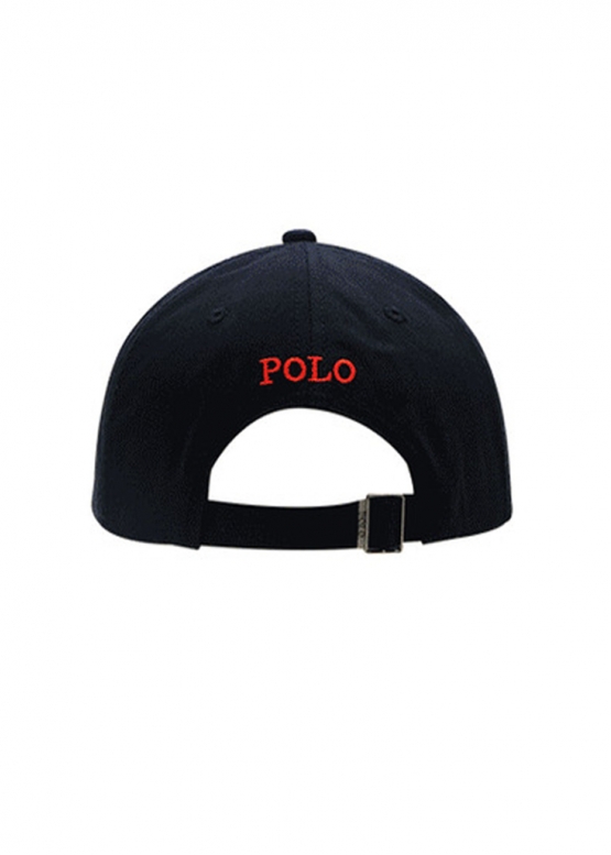 Чёрная кепка Ralph Lauren Polo Color Black Baseball Cap Unisex