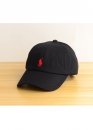 Чёрная кепка Ralph Lauren Polo Color Black Baseball Cap Unisex