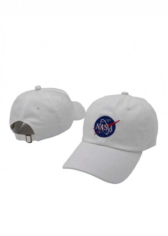 Біла кепка NASA Color White Baseball Cap Unisex