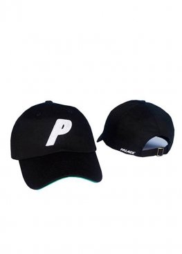 Чорна кепка Palace Skateboards Black Baseball Cap Unisex - KP1114