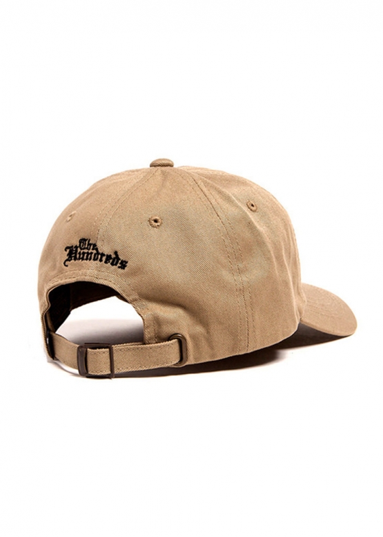 Бежева кепка The Hundreds Rose Color Beige Baseball Cap Unisex
