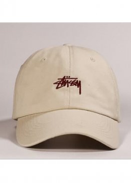 Бежева кепка Shon Stüssy Beige Baseball Cap Unisex - KU1116
