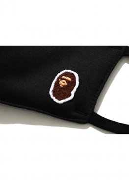 Чорна маска Bape Head Mask Black - MA1111 Чорна маска Bape Head Mask Black - MA1111