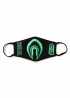Чёрная маска Bape Glow In The Dark Shark Mask Black - MA1114