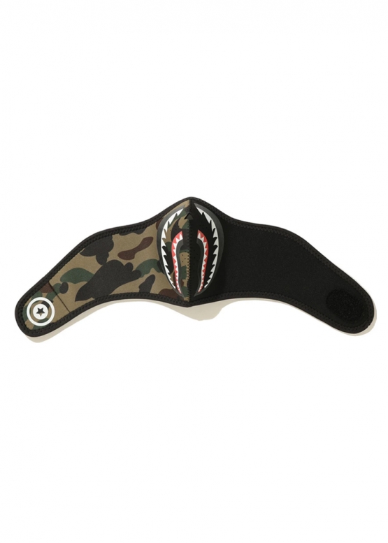Купити зелену маску Bape 1st Camo Shark Mask Mens у Києві з доставкою по Україні