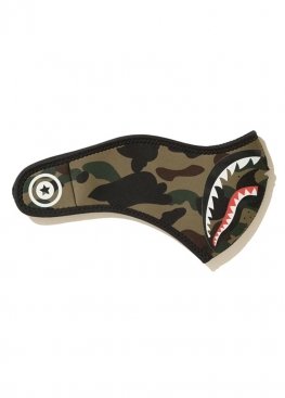 Зелена маска Bape 1st Camo Shark Mask Mens - MA1115
