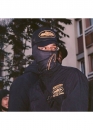 Чорна балаклава Corteiz x 667 Liteweight Ski Masc Color Black Yellow Unisex