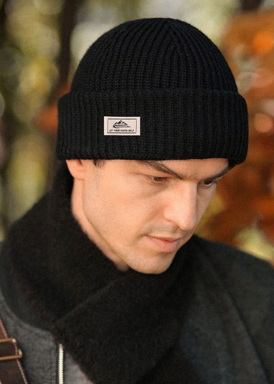 Чорна шапка-балаклава 2 в 1 Unisex