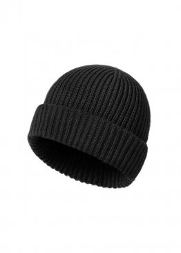 Black 2-in-1 balaclava hat Unisex - MB1113