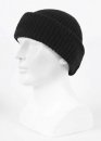 Black 2-in-1 balaclava hat Unisex