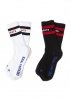 Шкарпетки Vetements White Black Socks Unisex - NV1111