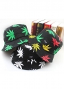Чорна панама Huf Black With Multi-color Leaves Bucket Hat Unisex