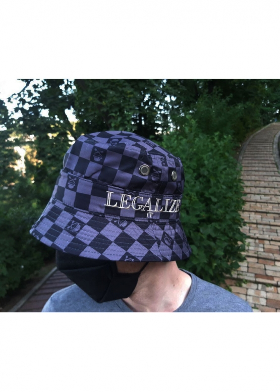 Cayler & Sons Legalize It Color Black Bucket Hat Unisex