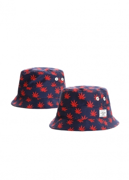 Синя панама Cayler & Sons Blue With Red Leaves Bucket Hat Unisex - PL1120