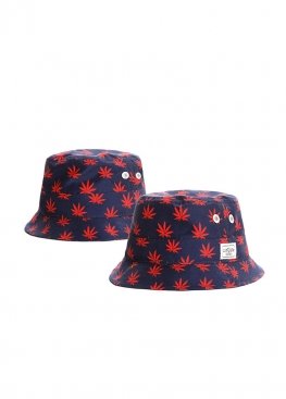 Синя панама Cayler & Sons Blue With Red Leaves Bucket Hat Unisex - PL1120