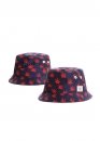 Синя панама Cayler & Sons Color Blue With Red Leaves Bucket Hat Unisex