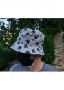 Сіра панама Cayler & Sons Color Grey With Black Leaves Bucket Hat Unisex