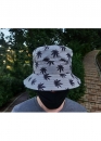 Сіра панама Cayler & Sons Color Grey With Black Leaves Bucket Hat Unisex