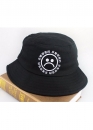 Чорна панама Sad Boy Young Lean Color Black Bucket Hat Unisex