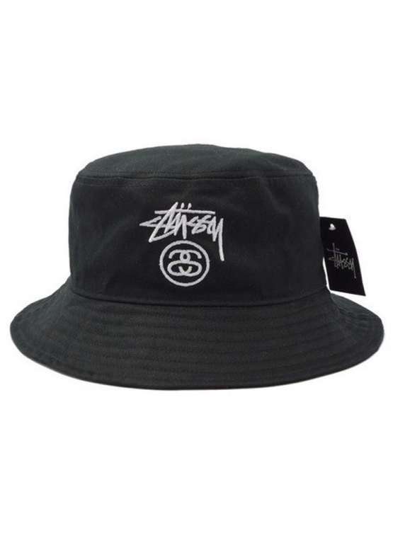 Чорна панама Stüssy Color Black Bucket Hat Unisex