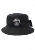 Чорна панама Stüssy Black Bucket Hat Unisex - PU1112