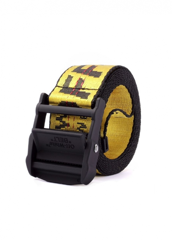 Off-white Color Black Industrial Belt