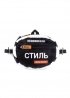 Чорно-біла бананка сумка на пояс Heron Preston Стиль White Black Waist Bag - RI1111