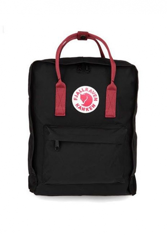 Fjällräven Kånken Classic Color Black Burgundy Backpack