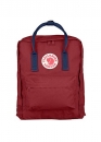 Бордовий рюкзак Fjällräven Kånken Classic Color Burgundy Blue Backpack