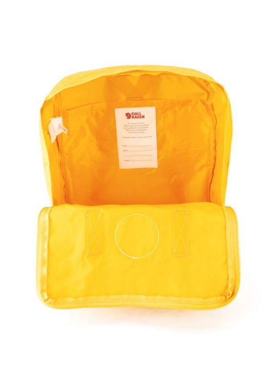 Жовтий рюкзак Fjällräven Kånken Classic Color Yellow Backpack