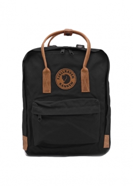Чорний рюкзак Fjällräven Kånken Classic Black Brown Backpack - RK1115