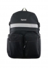 Чорний рюкзак Supreme Reflective Stripe Black Backpack - RS1117