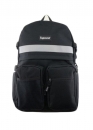 Чорний рюкзак Supreme Reflective Stripe Color Black Backpack