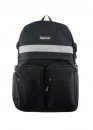 Supreme Reflective Stripe Color Black Backpack
