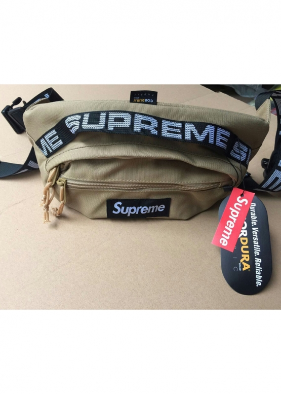 Червона бананка сумка на пояс Supreme Color Red Waist Bag
