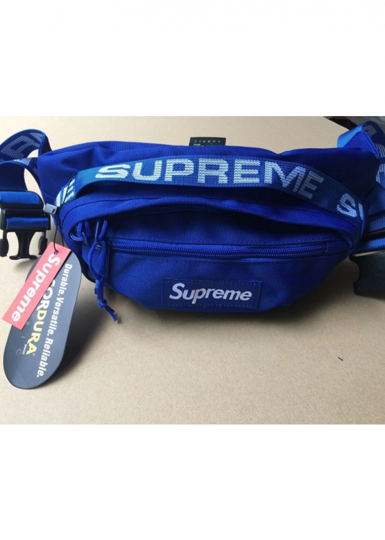 Червона бананка сумка на пояс Supreme Color Red Waist Bag