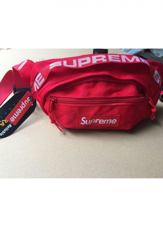 Supreme Color Red Waist Bag