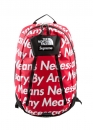 Червоний рюкзак Supreme x The North Face By Any Means Color Red Backpack