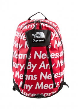 Червоний рюкзак Supreme x The North Face Red Backpack - RS1125