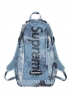 Блакитний рюкзак Supreme Backpack Blue Chocolate Chip Camo - RS1129