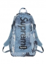 Блакитний рюкзак Supreme Backpack Color Blue Chocolate Chip Camo