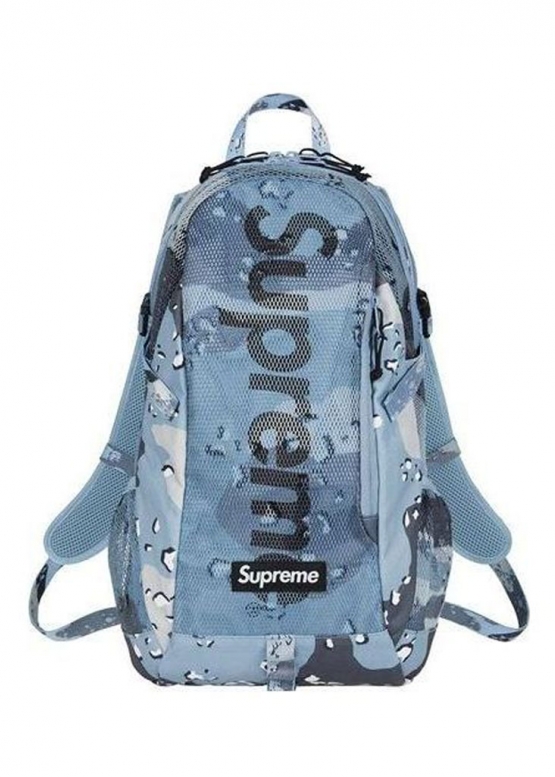 Supreme Backpack Color Blue Chocolate Chip Camo
