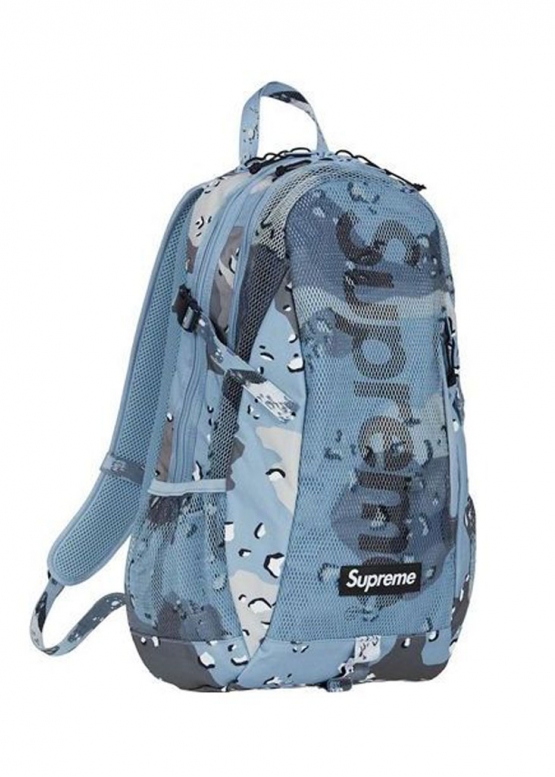 Supreme Backpack Color Blue Chocolate Chip Camo