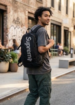 Supreme Backpack Black - RS1130